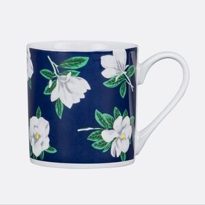 Draper James Navy Floral Mug